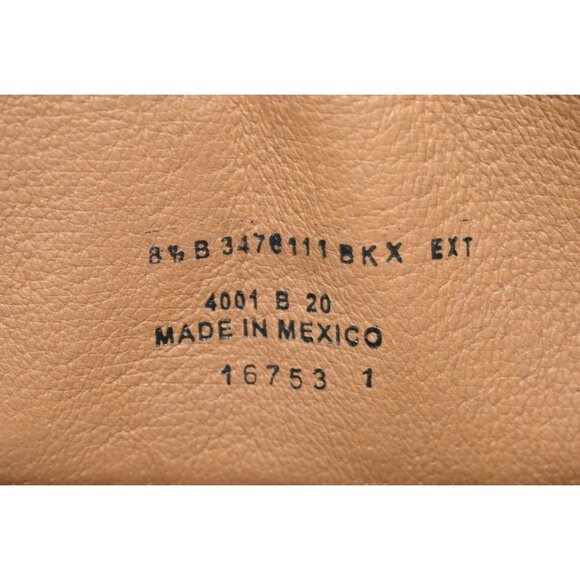 $400 Frye Molly Knee High Black Leather Riding EXTENDED CALF Boots 8.5 (MG29) - Picture 8 of 8